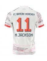 Bayern Munich Nicolas Jackson #11 Vieraspaita 2025-26 Lyhythihainen